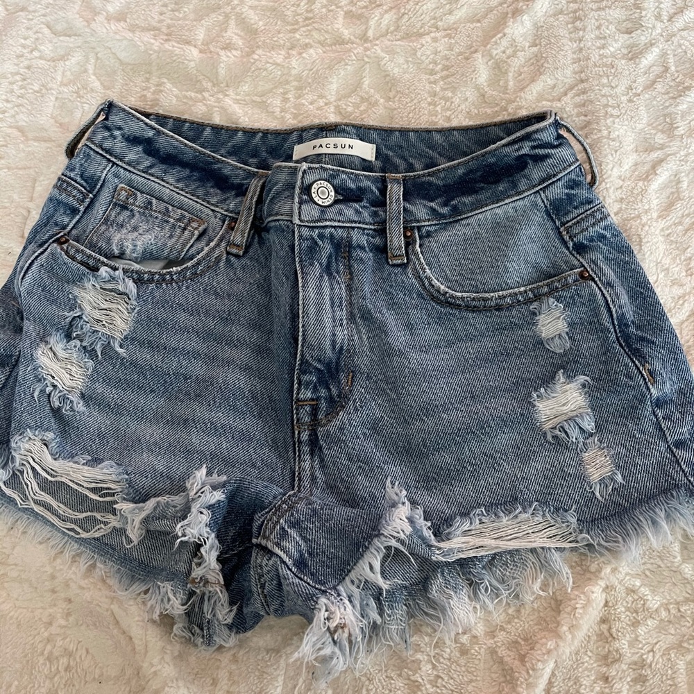 sz 25 pacsun high rise festival shorts